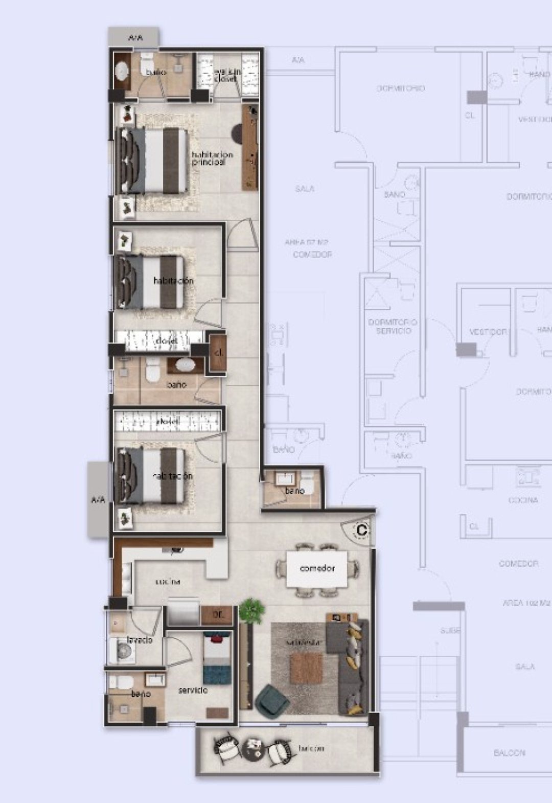 Apartamento en Santo Domingo de Guzmán, foto 4