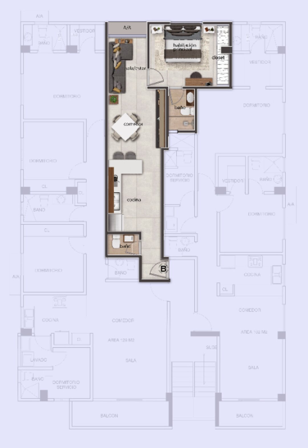 Apartamento en Santo Domingo de Guzmán, foto 3