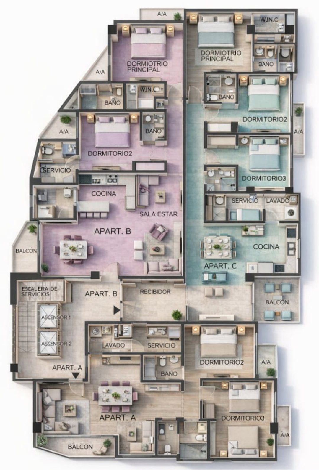 Apartamento en Mirador Norte, foto 3