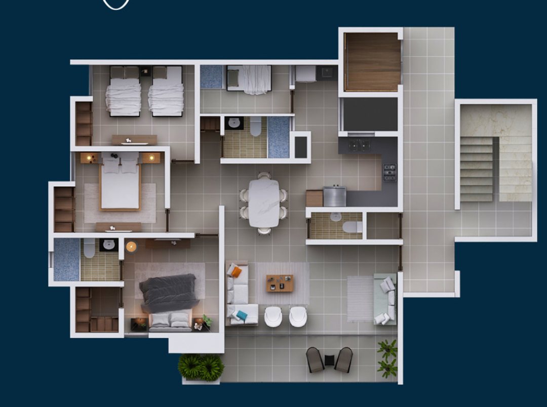 Apartamento en Urbanización Paraíso, foto 3