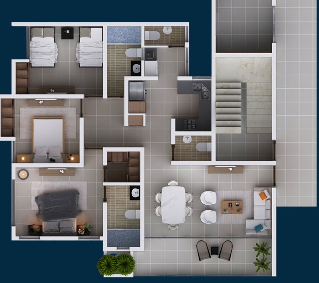 Apartamento en Urbanización Paraíso, foto 2