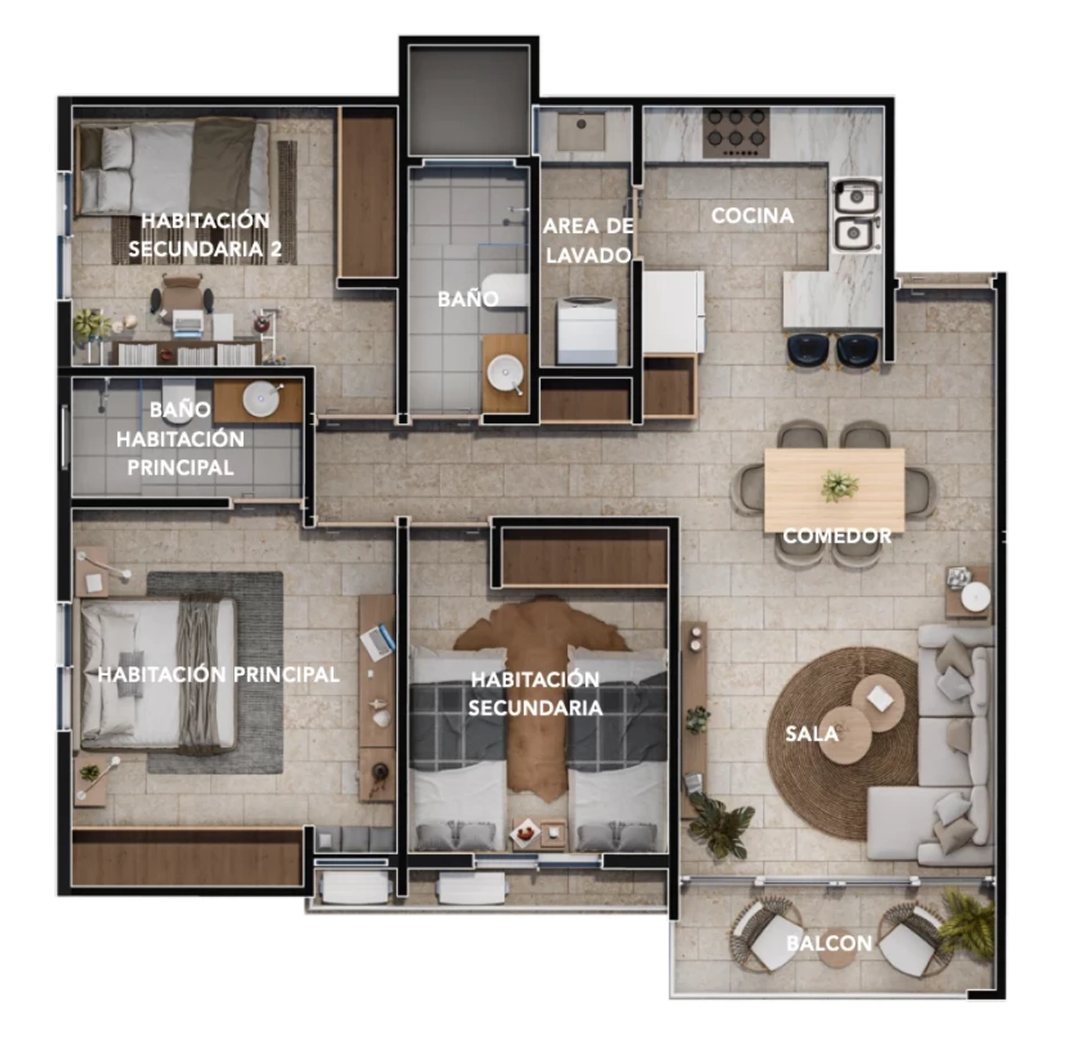 Apartamento en La Barranquita, foto 4