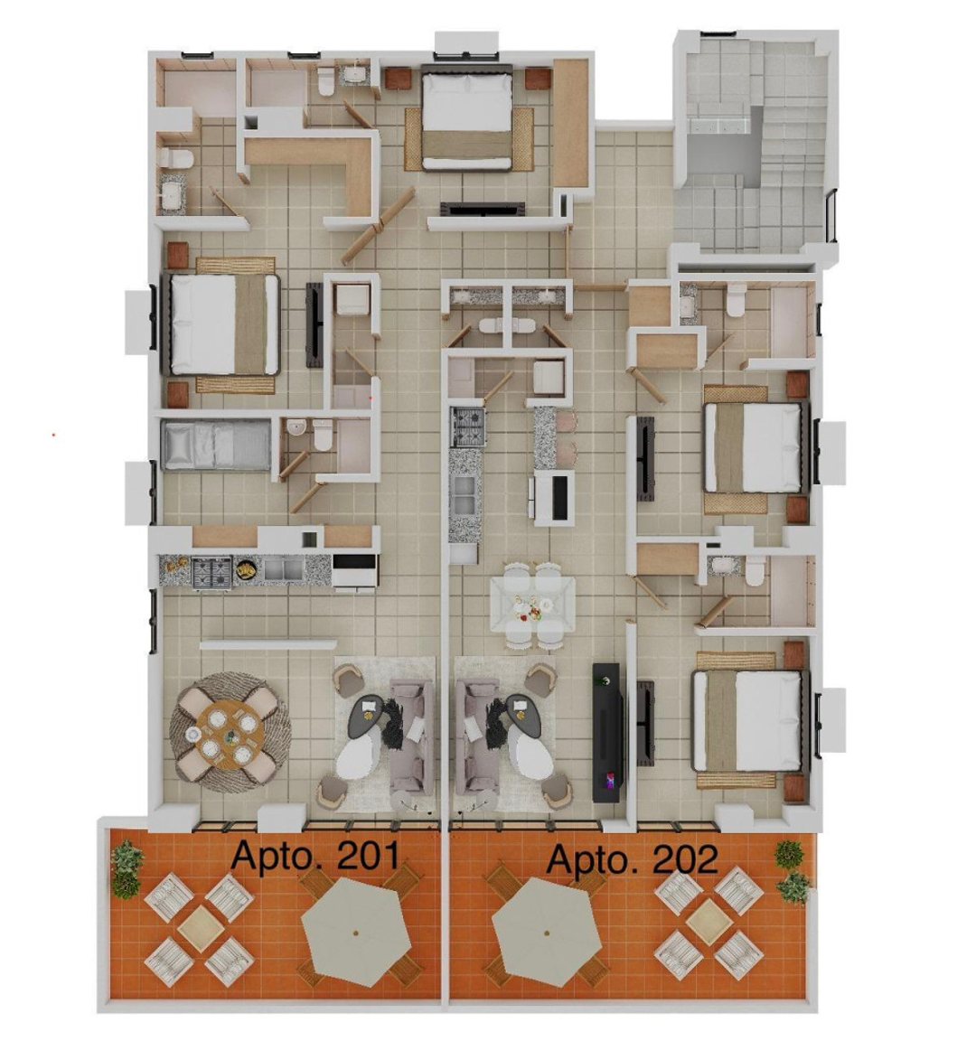 Apartamento en TROPICAL METALDOM, foto 5