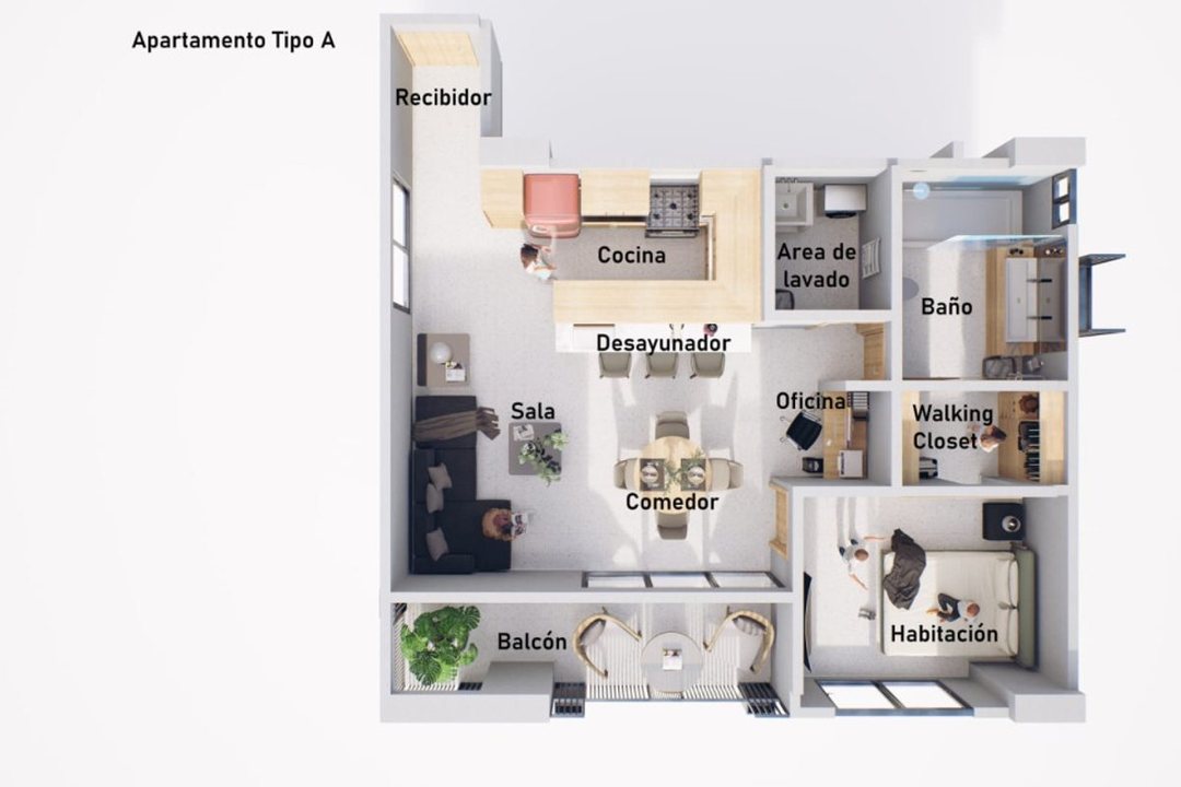 Apartment in Gazcue