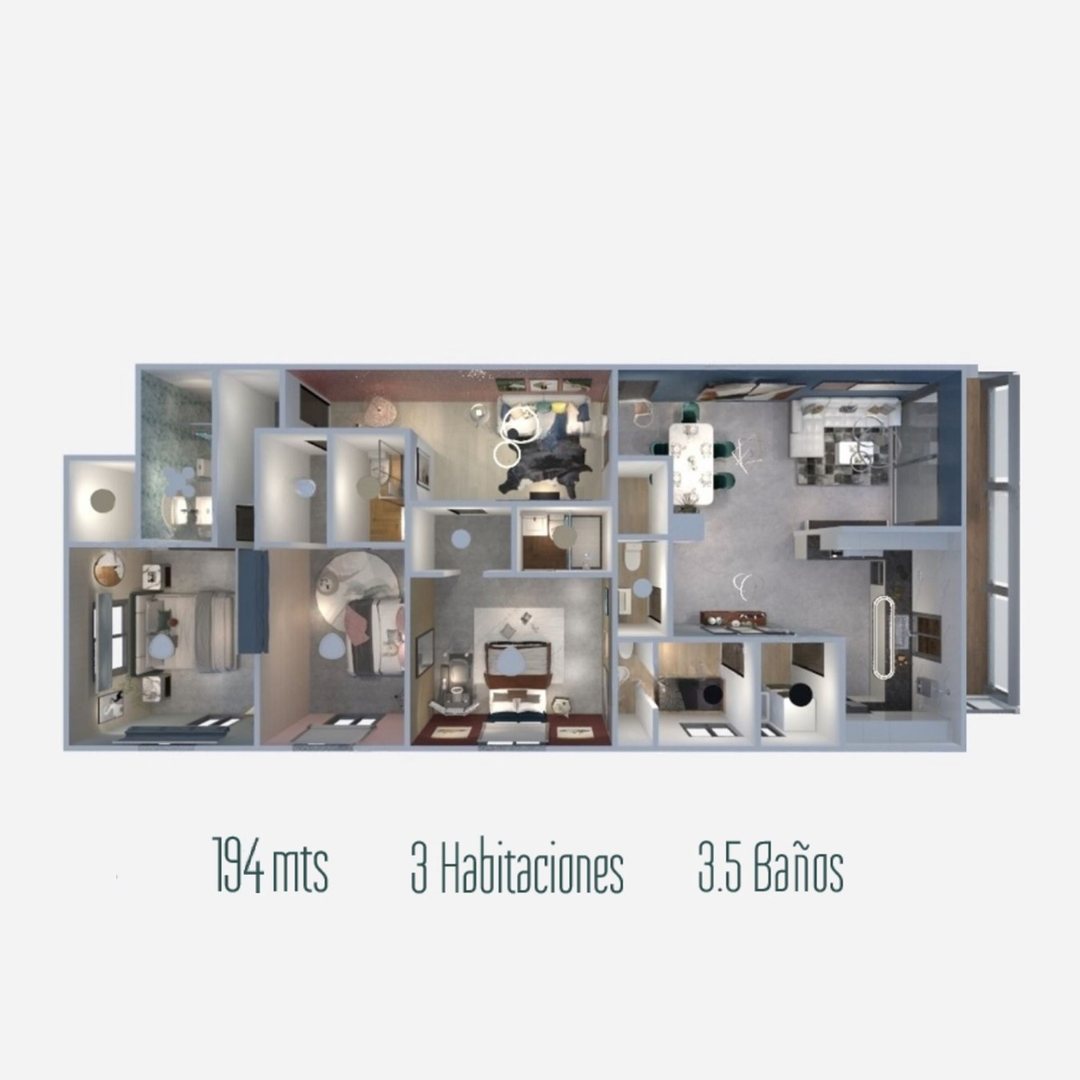 Apartamento en Los Cacicazgos, foto 4