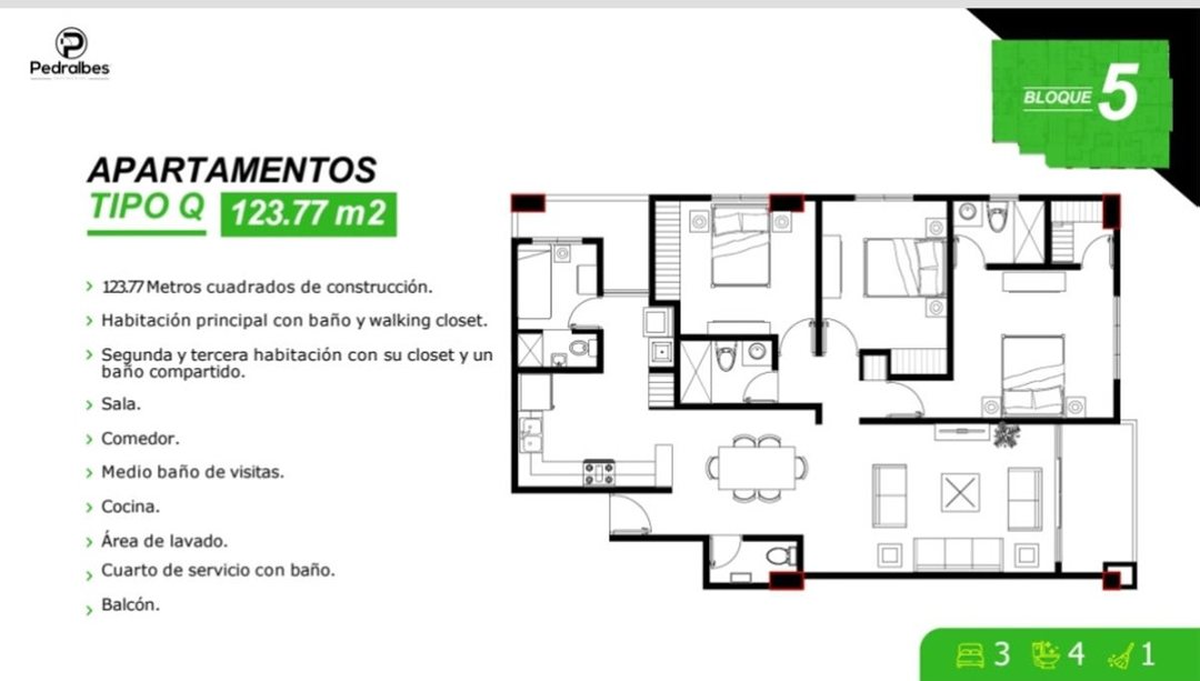 Apartamento en Arroyo Hondo Viejo, foto 3