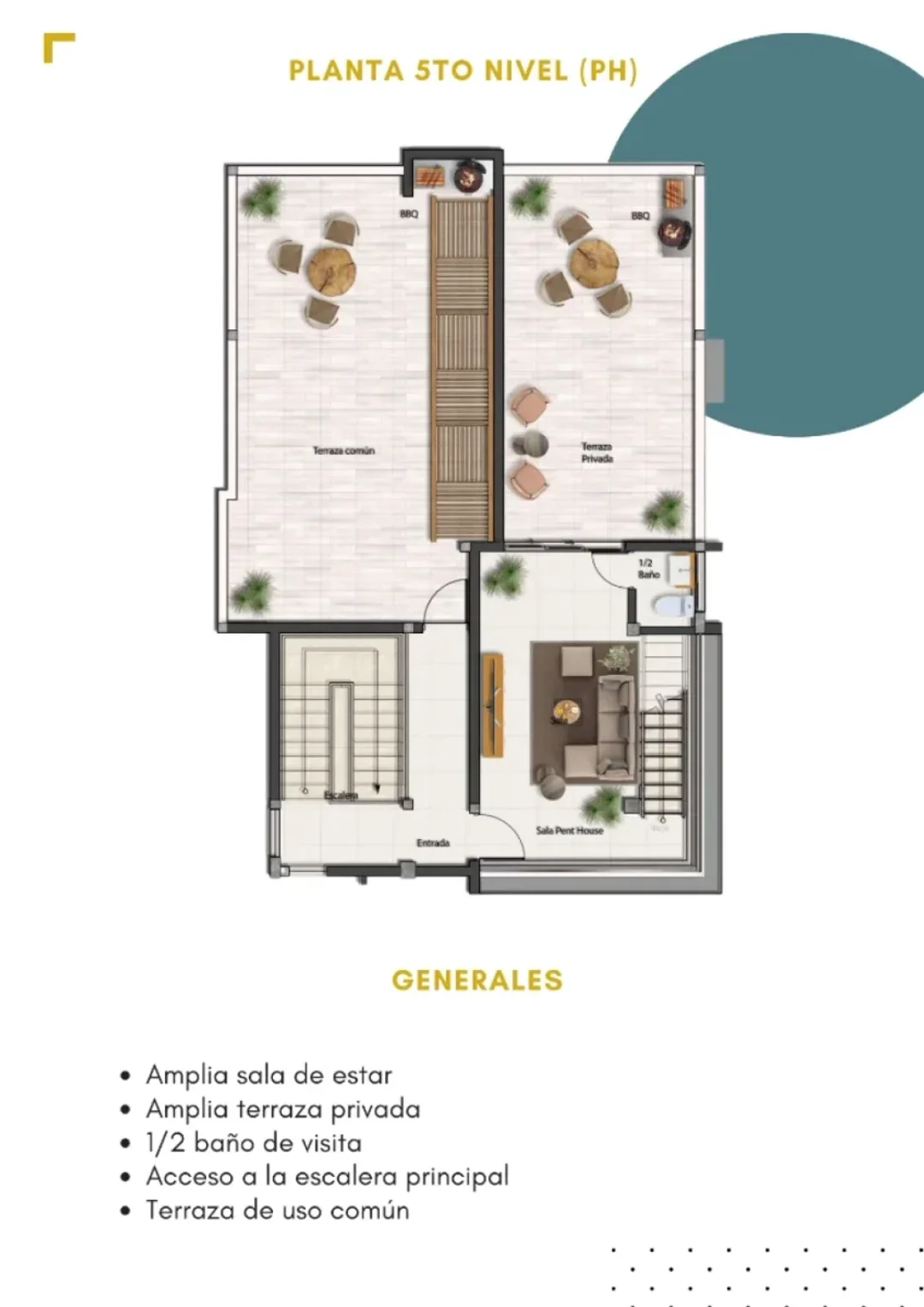 Penthouse en Prado Oriental I, foto 5