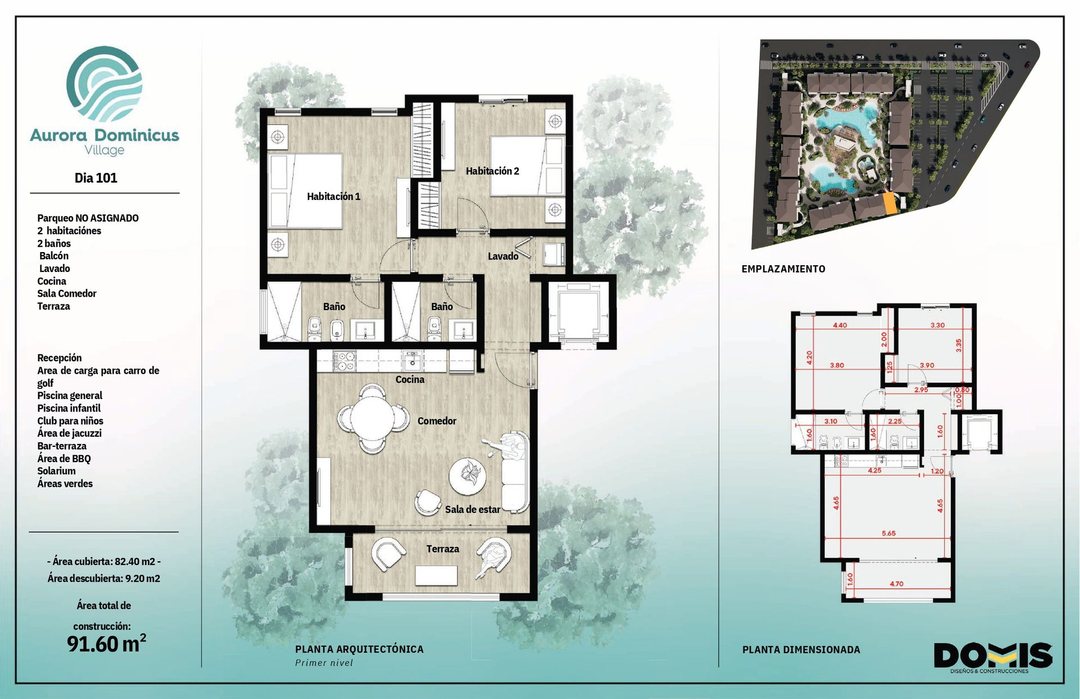 Apartamento en Dominicus, foto 2