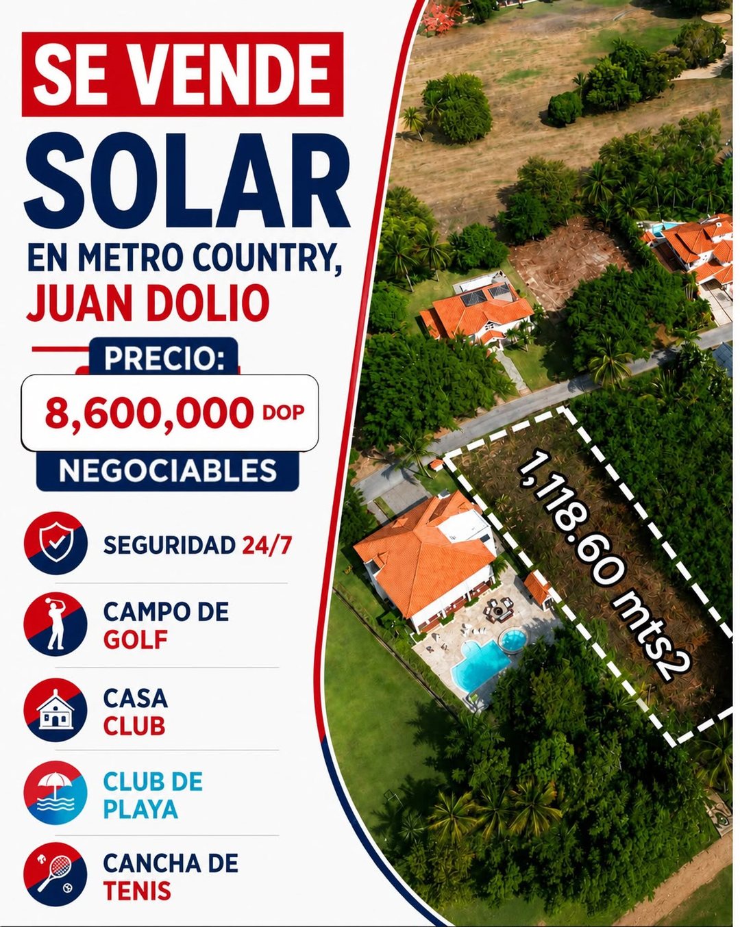 Lot in Metro Country Club